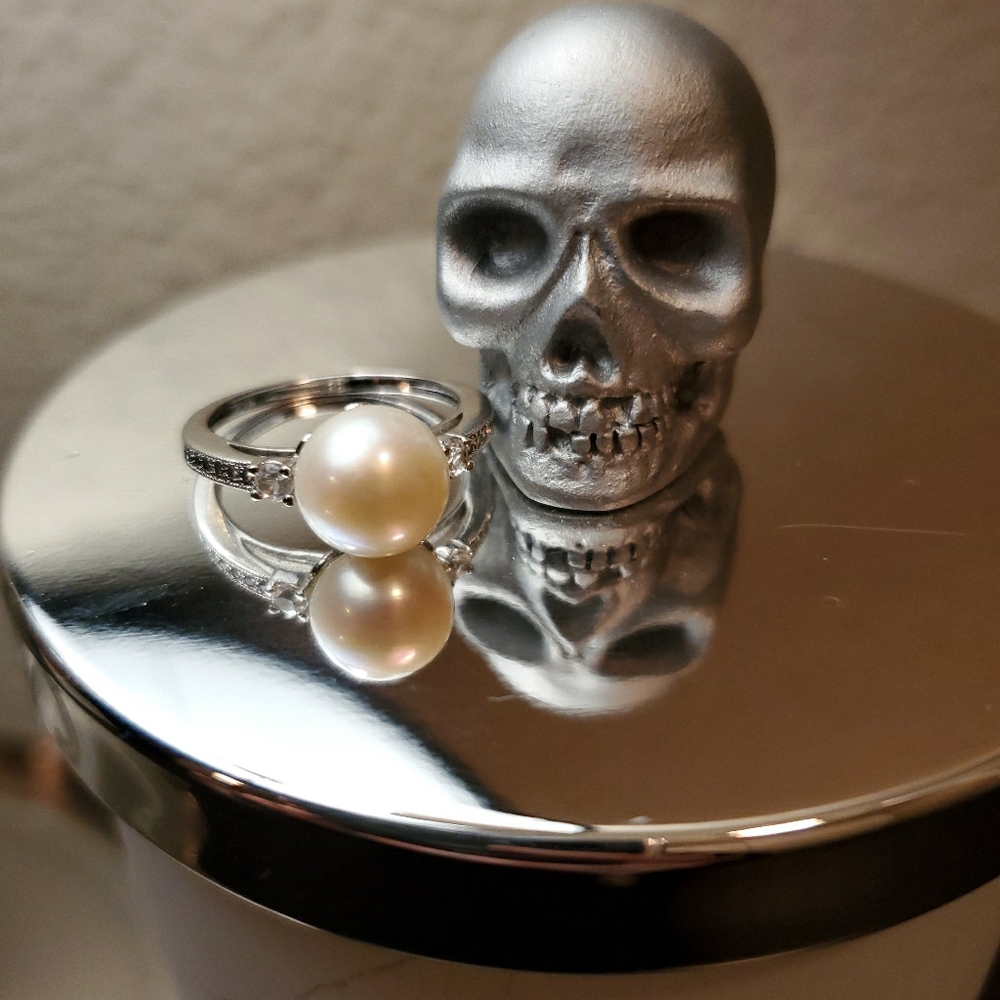 Cultured Pearl SS925 Ring